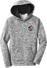 Woodridge Wild Youth PosiCharge Electric Heather Fleece Hooded Pullover