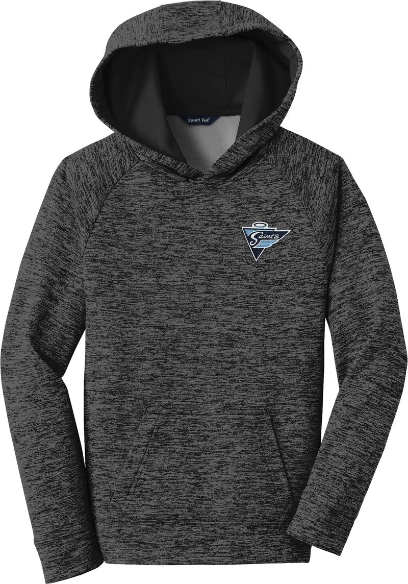 Ramapo Saints Youth PosiCharge Electric Heather Fleece Hooded Pullover