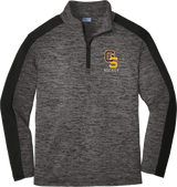 Greensburg Salem Youth PosiCharge Electric Heather Colorblock 1/4-Zip Pullover