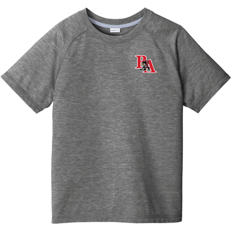 Benet Hockey Youth PosiCharge Tri-Blend Wicking Raglan Tee